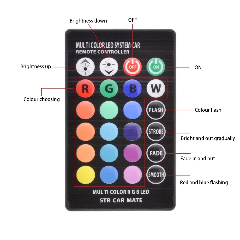 W5W Led T10 Canbus Светодиодные Автомобильные огни RGB светодиодные светильники с