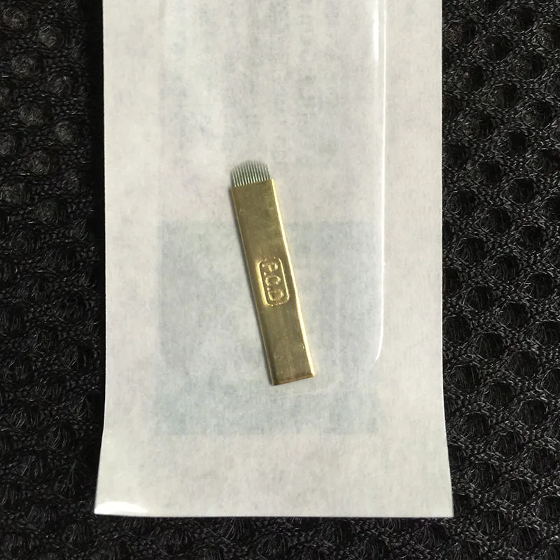 Иглы PCD твердые для татуажа бровей иглы микроблейдинга перманентного макияжа 50