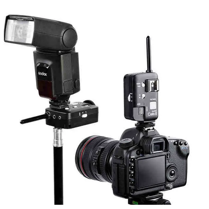 2шт Godox Cells II высокоскоростное студийное фото устройство триггер беспроводной