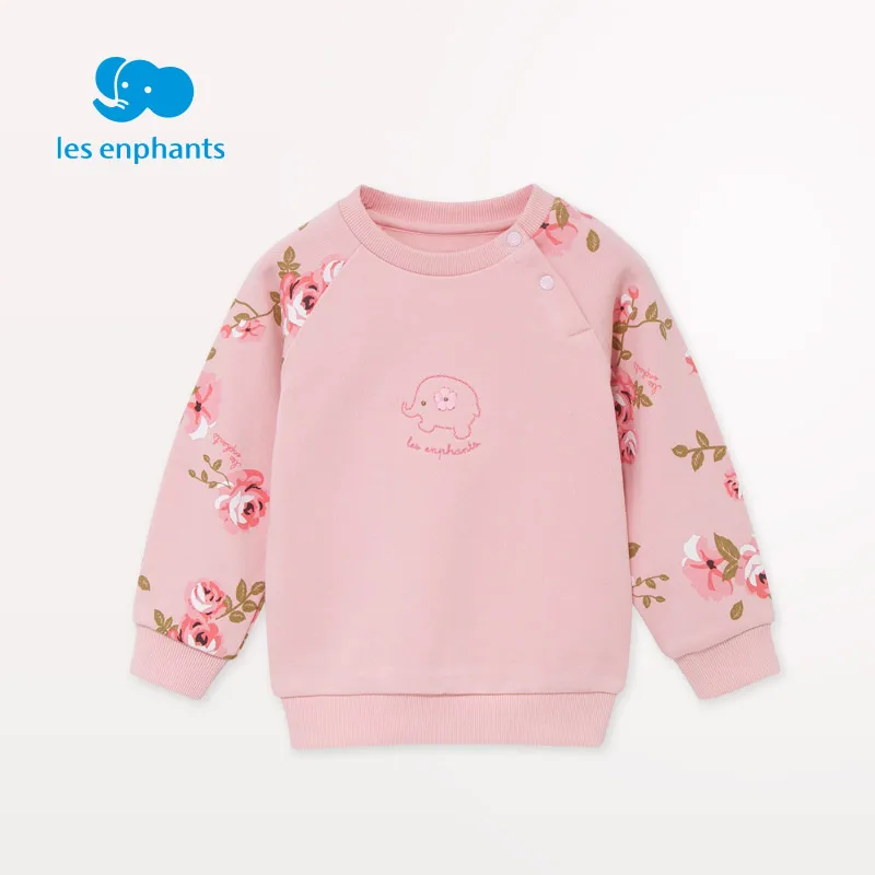 Les enphants 2018 Новая мода для новорожденных девочек с капюшоном Демисезонный