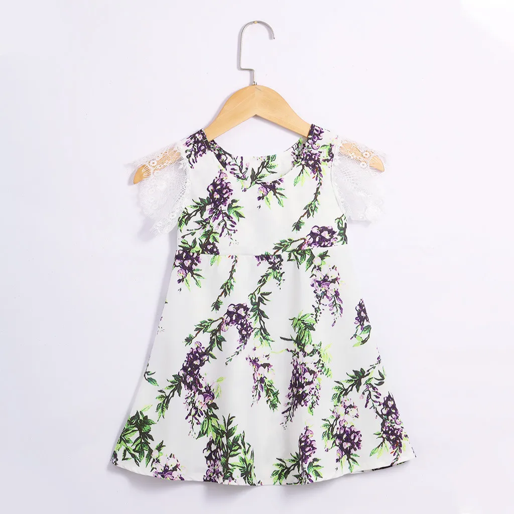 Одинаковая одежда для мамы и дочки платье без рукавов с цветочным принтом улицы |