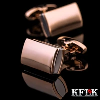 kflk jewelry french shirt fashion cufflinks for mens brand cuff links button male high quality guests 2017 new arrival