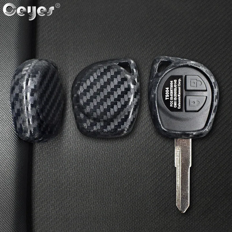 Ceyes Car Styling Auto Key Covers Protect Shell Accessories Case For Suzuki Jimny SX4 Swift Vitara Samurai 2 Buttons Remote Fob |