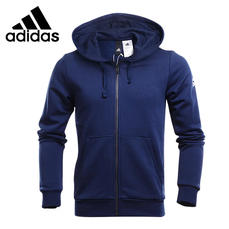 Оригинальное новое поступление 2018 Мужская куртка с капюшоном Adidas ESS BASE FZ SLB