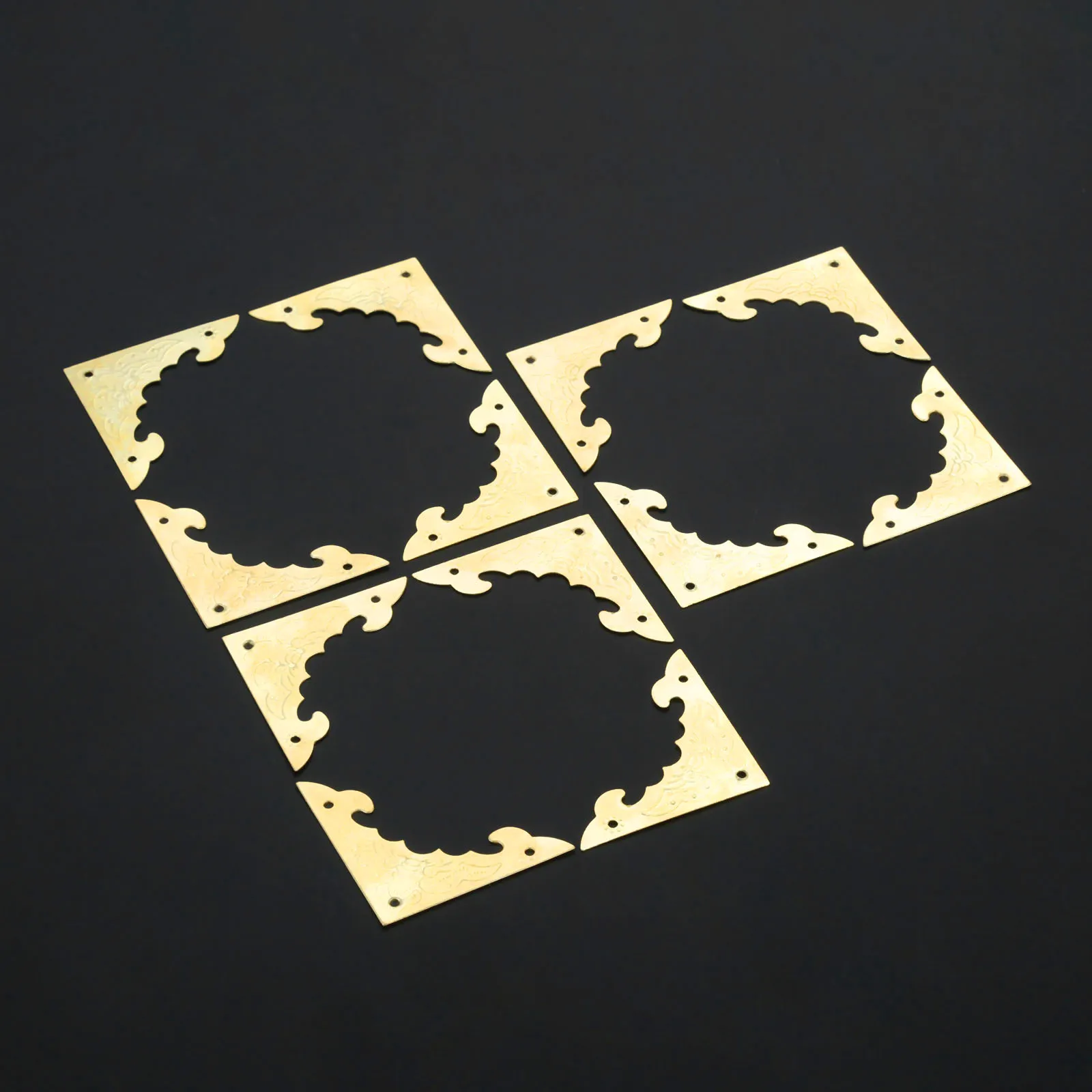 12 шт Декоративные протекторы коробка ювелирных изделий Подарочный чехол книга