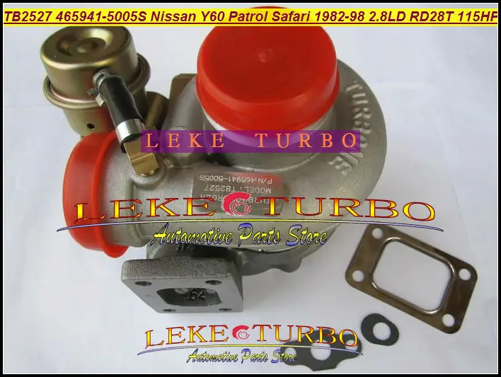 Турбокомпрессор TB2527 465941 5005S 452022 0001 Для NISSAN Y60 Patrol Safari 1982 98 RD28T 2.8L D 115HP|turbocharger|turbocharger