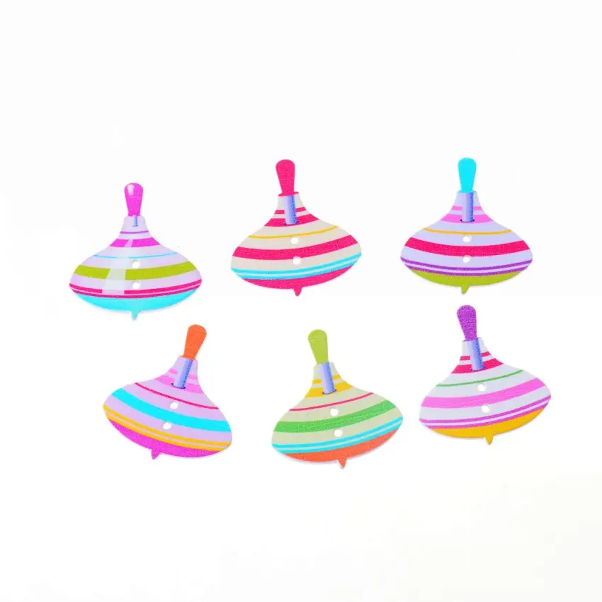 Бесплатная доставка 10 шт. декоративные кнопки Rondom мультяшный милый гироскоп 2