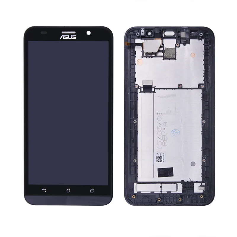 Asus ZE551ML экран черный ЖК-дисплей кодирующий преобразователь сенсорного экрана в сборе с рамкой для ASUS Zenfone 2 ZE551ML ЖК-экран