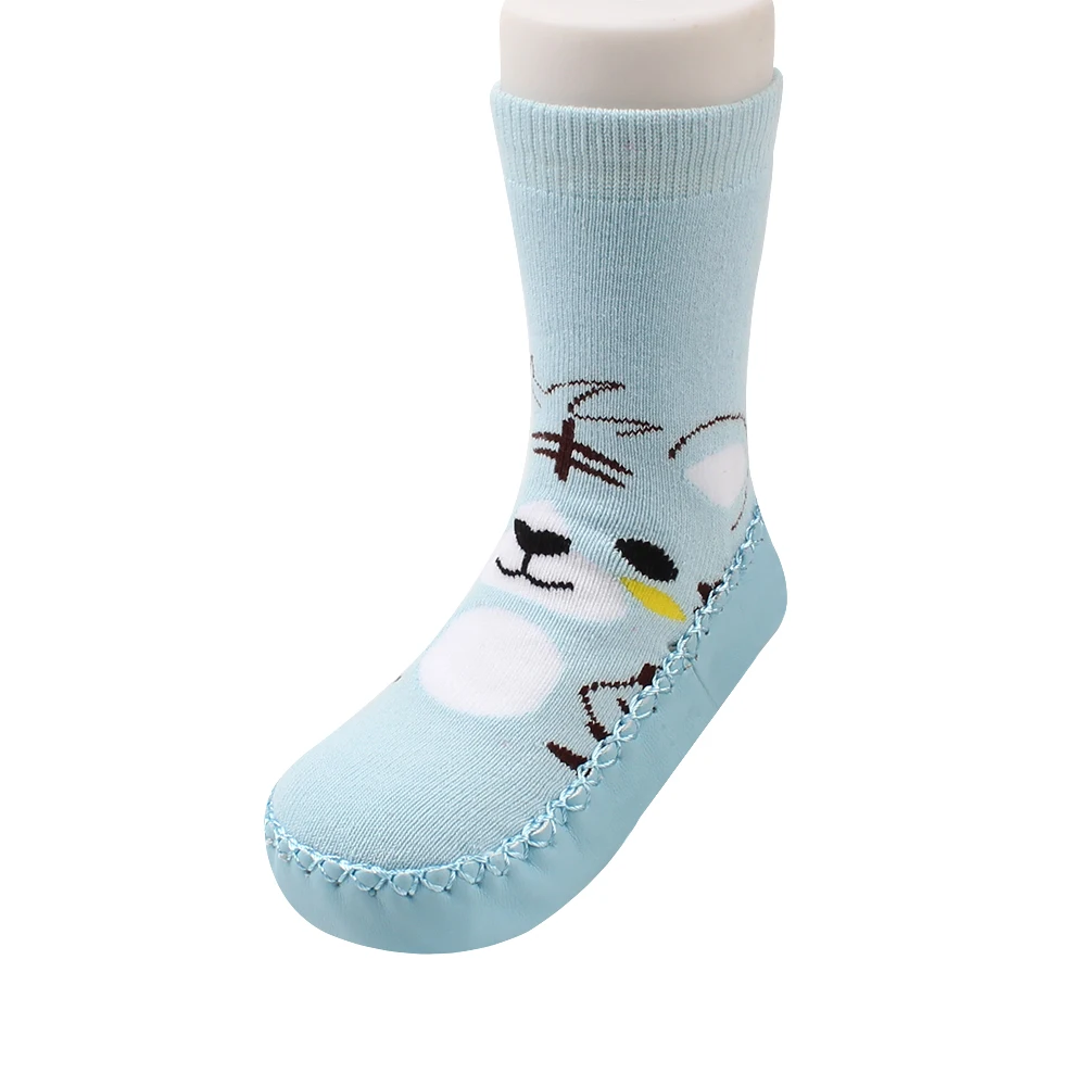 Catoon Cotton Baby Socks Anti-Slip Indoor Floor Cute Infant Toddler Girls Thick Towel For Boys Autumn | Детская одежда и обувь
