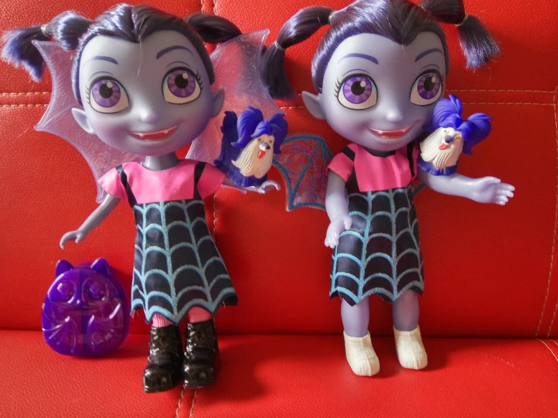 Игрушечные вампиры 33 см Junior Vampirina игрушки куклы с светильник и музыка игрушки вамп летучая мышь девочка Фигурка Игрушки для детей Brinquedos