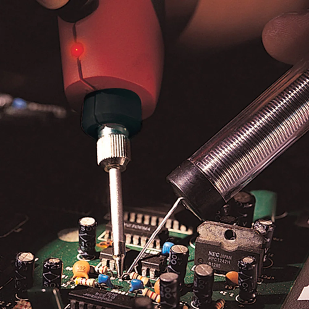 SOLDERPRO 35 PRO Iroda беспроводные паяльник 6 Вт с фонарик светодиодный прожектор фонарь AA