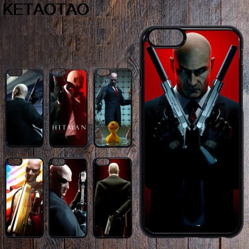 KETAOTAO Hitman Чехлы для телефона с видеоиграми iPhone 4S SE 5 6 5C 5S 6S 7 8 5Plus XR XS Max Мягкий ТПУ