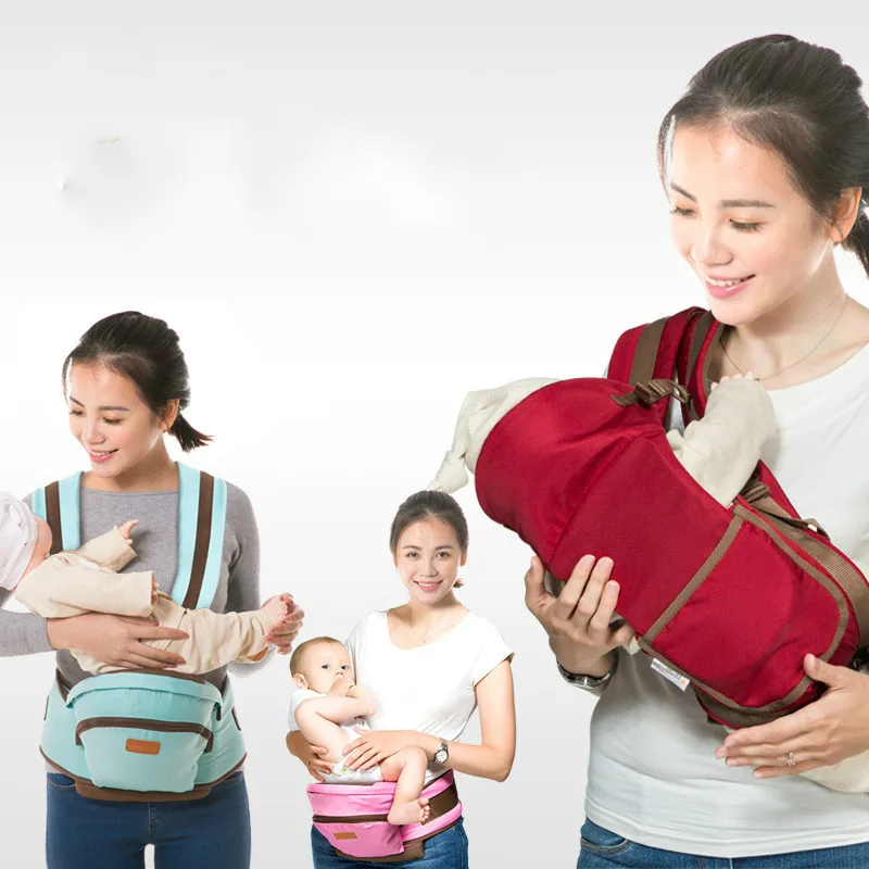 

Baby carrier front holding type waist stool multifunctional ventilation in summer seasons with the child child board seat waist
