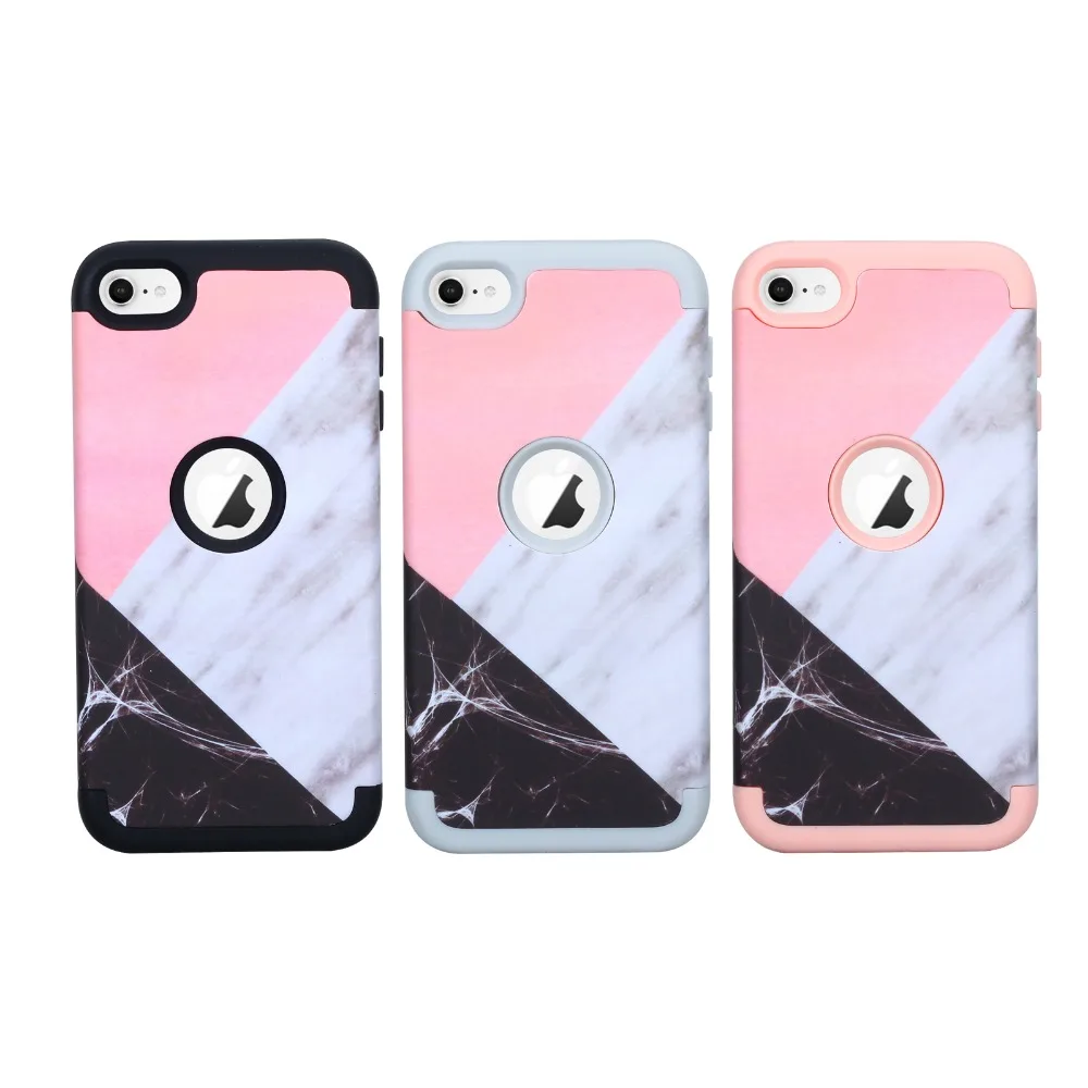 Универсальный сверхмощный Гибридный Силиконовый чехол 3 в 1 для ipod touch 6 поколения