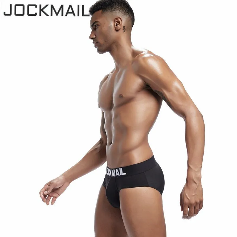 Нижнее белье JOCKMAIL мужское сексуальные дышащие трусы из ледяного шелка для геев| |