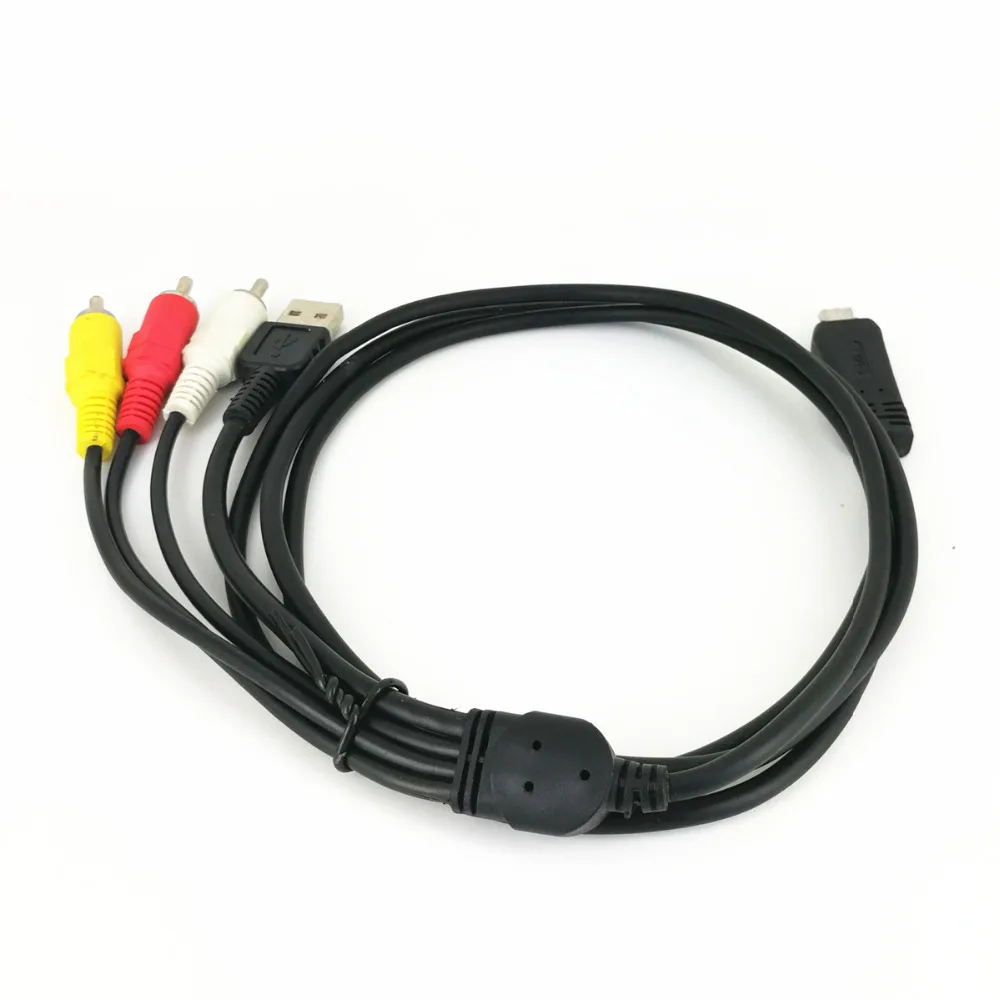VMCMD3 VMC MD3 USB AV патч корд кабель для Sony Cybershot Камера DSC W350 W360 W370 W380 W390|av cord|usb av cableav cable for