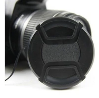 100pcs camera 37mm 39mm 40 5mm 43mm 46mm 49mm 52mm 55mm 58mm center pinch snap on front lens cap for camera lens