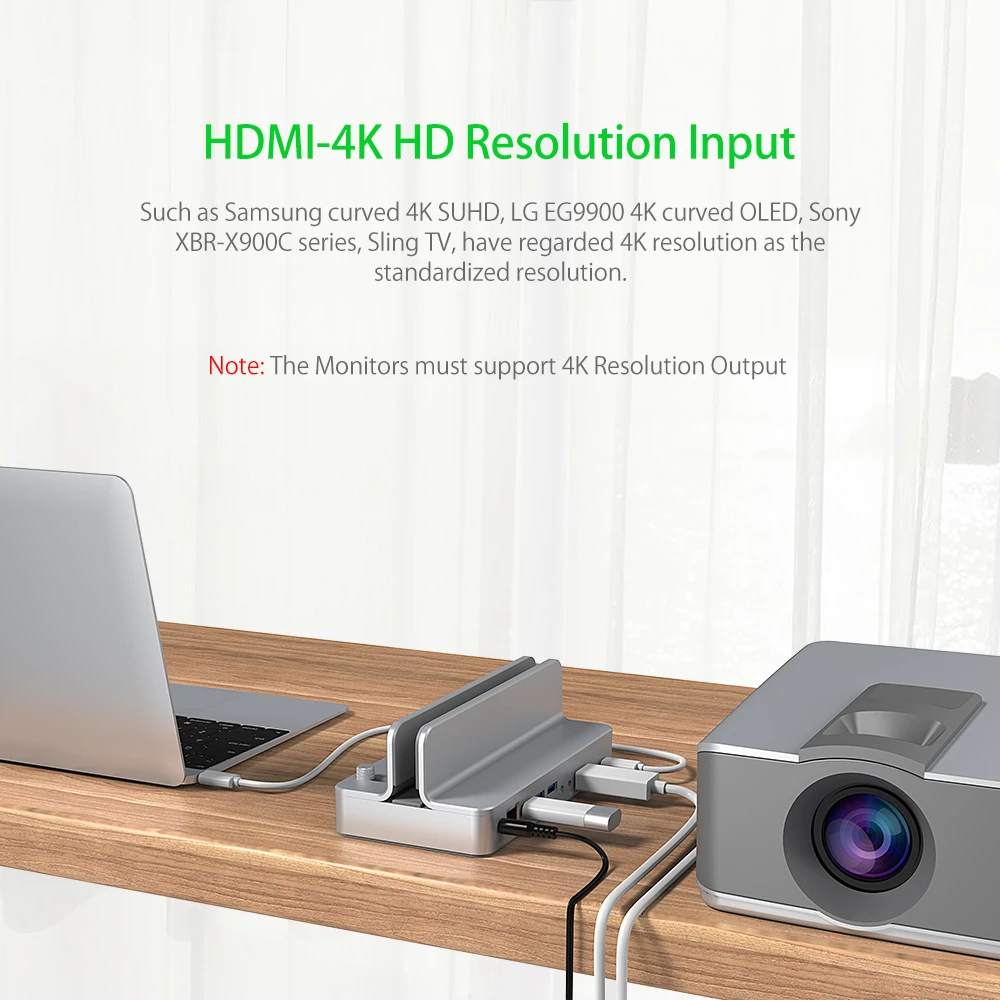 Док станция ORICO для ноутбука HDMI 4K RJ45 1000 м|orico usb3.0|docking station hdmiorico rj45 |