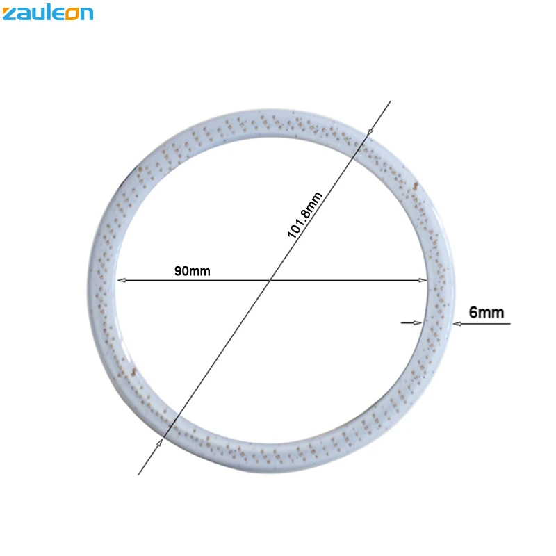 2 шт. RGB ангельские глазки 101 8 мм COB LED свет DRL беспроводной ИК контроллер для фар