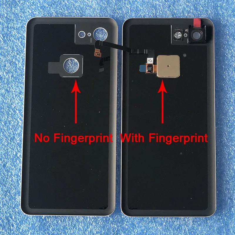 Для 5," htc Google Pixel 3 Axisinternational стеклянная задняя крышка для батареи чехол+ отпечаток пальца+ стеклянный объектив для Google Pixel 3