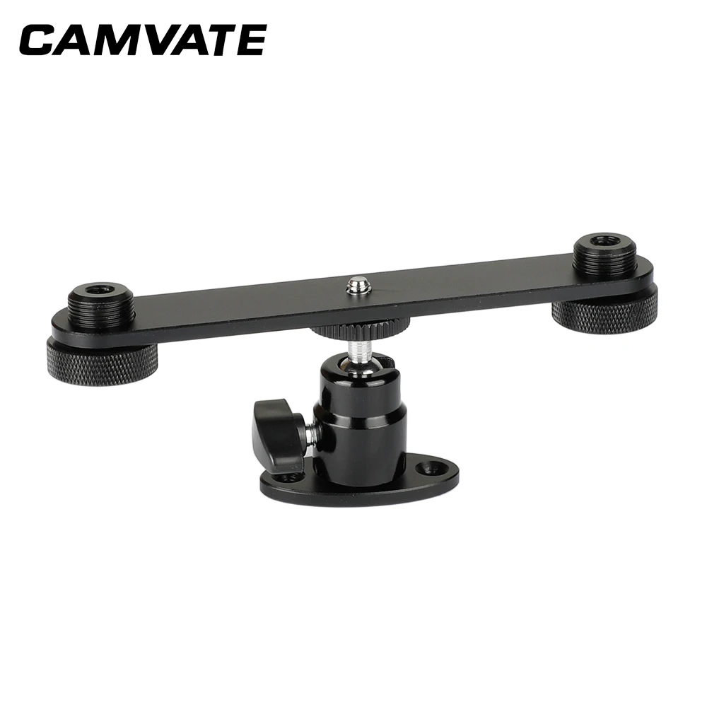 CAMVATE 1/4 &quotшаровая Головка с настенным креплением и T образным кронштейном