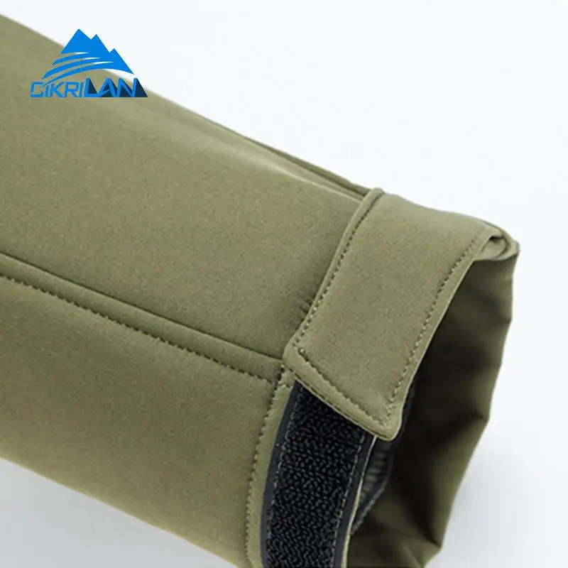 Для отдыха спортивный Windstopper дышащий Softshell Пеший Туризм Куртка мужчин с флисовой