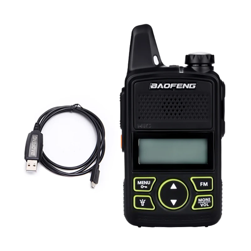 2 шт. Baofeng детская рация bf t1 uhf Портативный двухстороннее радио Любительское Си Би