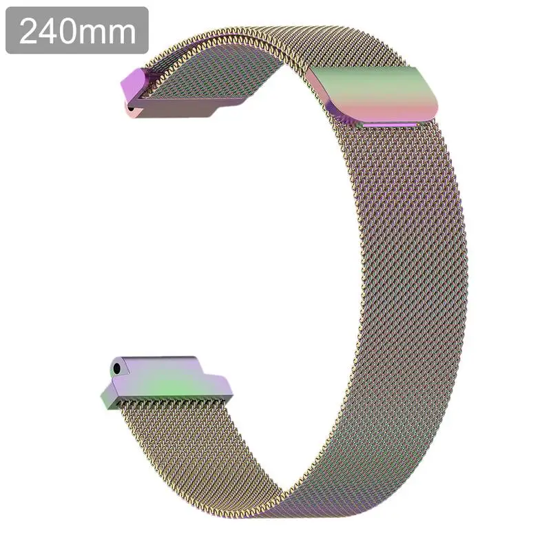 Ремешок для смарт-часов Garmin Forerunner 220 230 235 630 620 735 235 подход S20 S5 S6 ремешок для наручных часов Apple Watch, Миланский Браслет с отверткой - Цвет: Красный