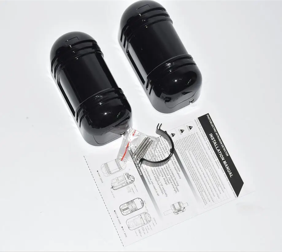 2 луча 60 м дальность окна двери ворот наружный проводной детектор периметр