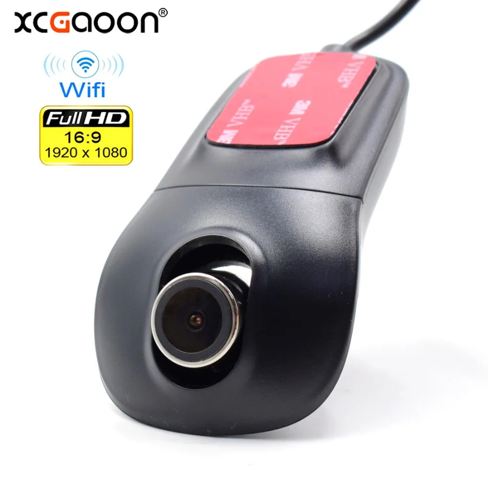XCGaoon dvr автомобиль тире камера 1080 P Ночь Версия 12MP 170 широкий формат объектив для автомобиля регистратор WiFi видеорегистратор DVRs видеокамера