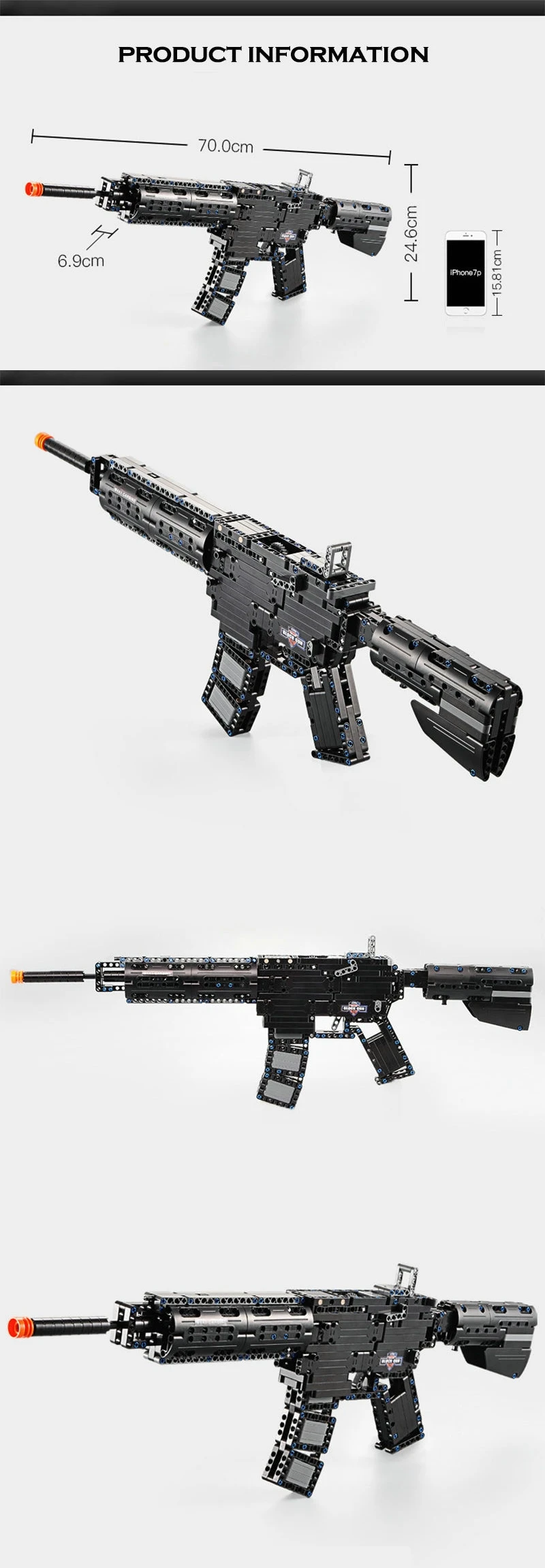 Винтовка пистолет 98K AK47 уличный игрушечный пистолет серии военная модель корабля сборки Swat оружие Мощность блоки для оружия игрушки подарки для мальчиков