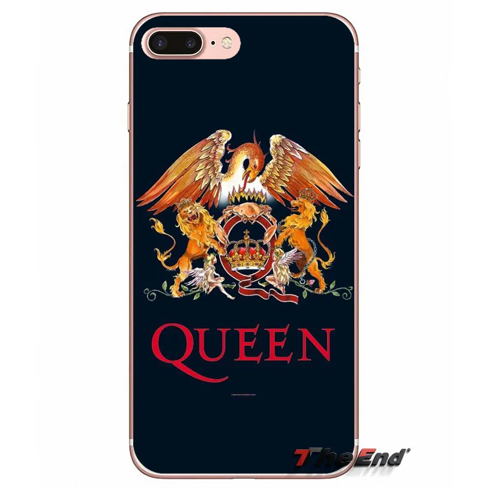 King Queen Фредди Меркури королева рок чехол для Apple iPhone X 4 4S 5 5S SE 5C 6 6S 7 8 Plus 6Plus 7plus 8plus