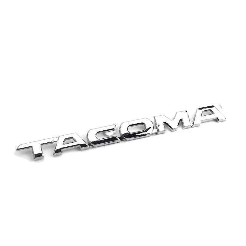 

Chrome Color ABS Plastic TAC-OMA Car Sticker Emblem Badge Embleme Emblema