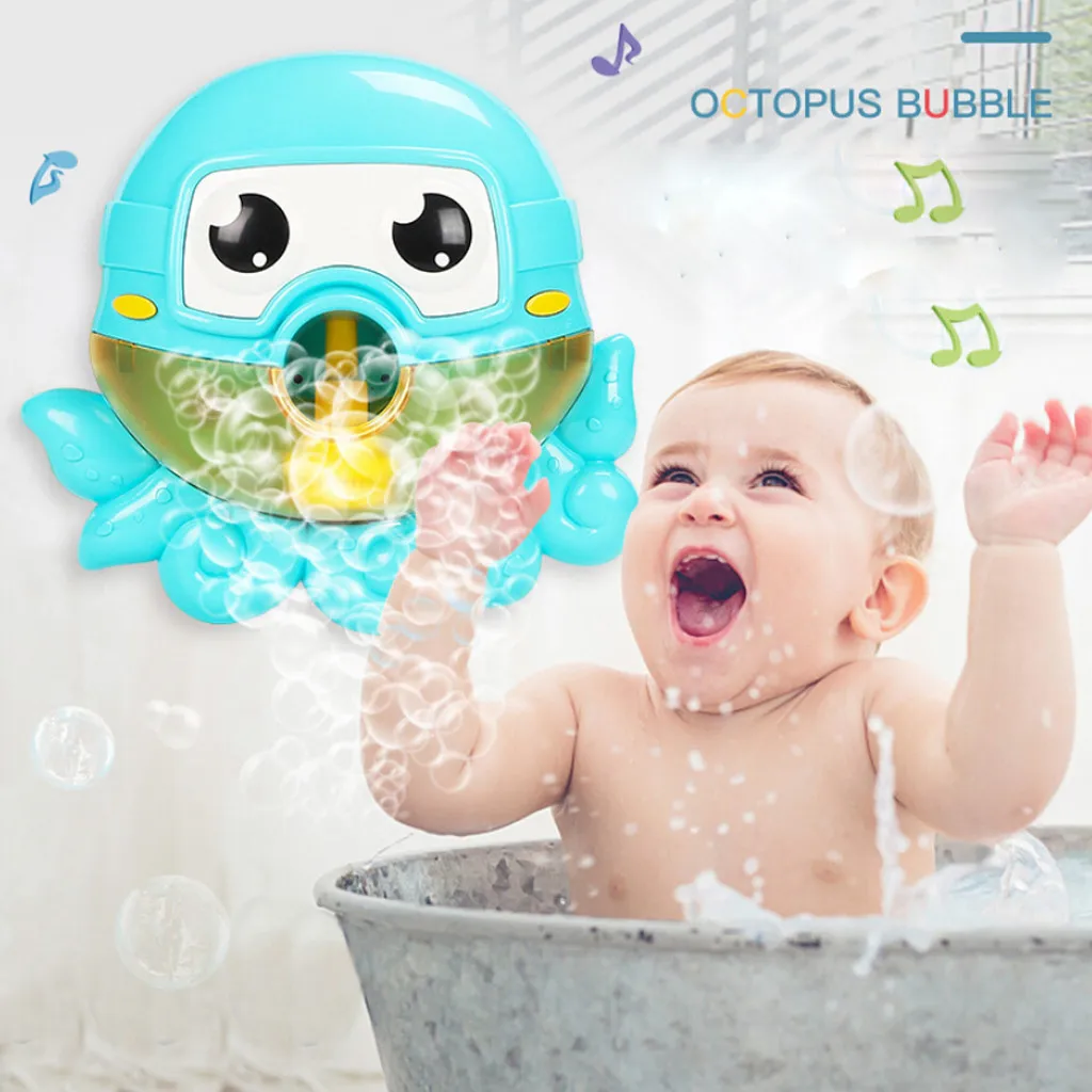 HIINST детская игрушка для ванны музыкальная Пузырьковая машина милое животное