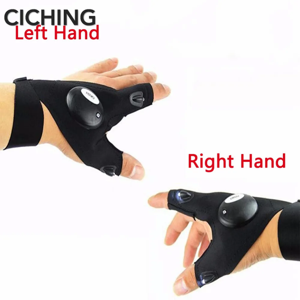 Светодиодный Multi использовать перчатки фонарик для ремонта мини Портативный