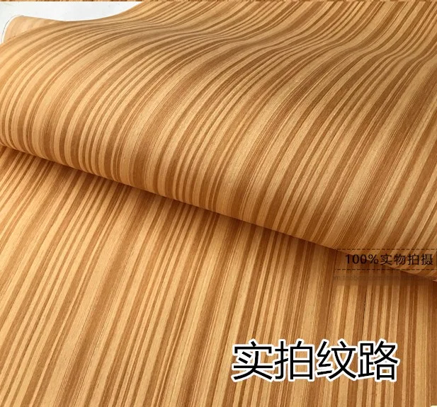 

2Pieces/Lot L:2.5Meters Width:55cm Thickness:0.2mm Technology Teak Wood Veneer