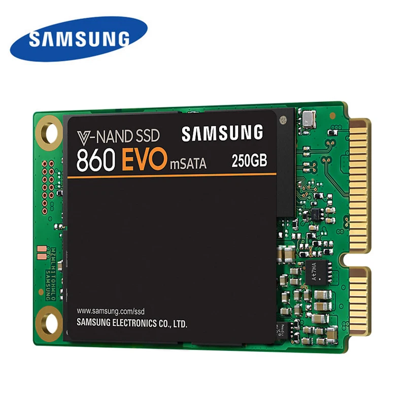 SAMSUNG 860 EVO твердотельный диск 250 ГБ MSATA SSD внутренний жесткий 500 Гб ТБ для ноутбука