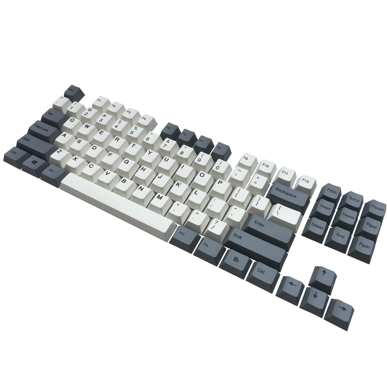 Клавишные колпачки pbt 87 Keyset красящая лента для возгонки Cherry MX Чехлы для клавиш топ печать/вишневый профиль/ANSI макет для TKL 87 MX Переключатель механический