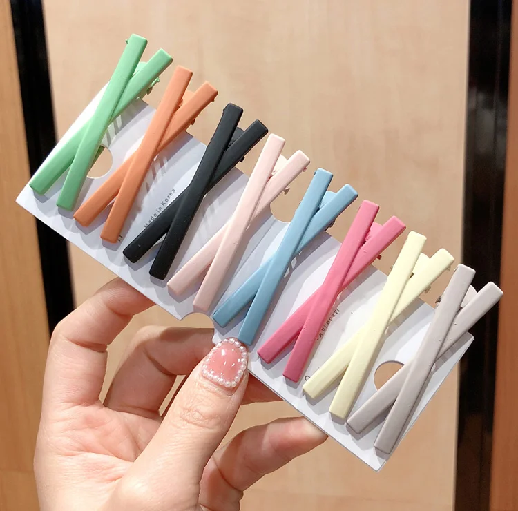 5pcs mix color 5 шт./компл. милые Цвет девушка зажим для волос, лента для волос заколка для волос обруч для волос, заколка для волос аксессуары Красота Инструменты для укладки волос новое поступление - Цвет: 5pcs mix color