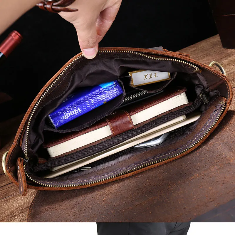 Мужской кожаный портфель BOLEKE серый деловой на плечо для ноутбука 2019 | Багаж и