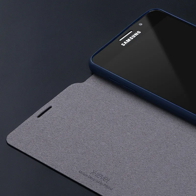 Ультра тонкий чехол для samsung Galaxy A5 2016 Флип кожаный 2017 флип A 5 | Мобильные телефоны и