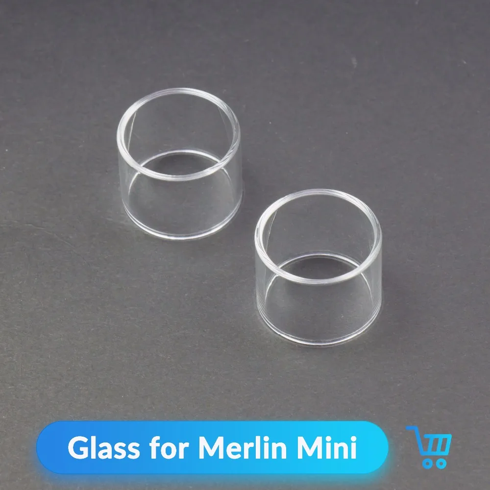 Сменное стекло Volcanee 2 шт./лот диаметр 24 мм для бака Merlin Mini RTA аксессуары вейпа