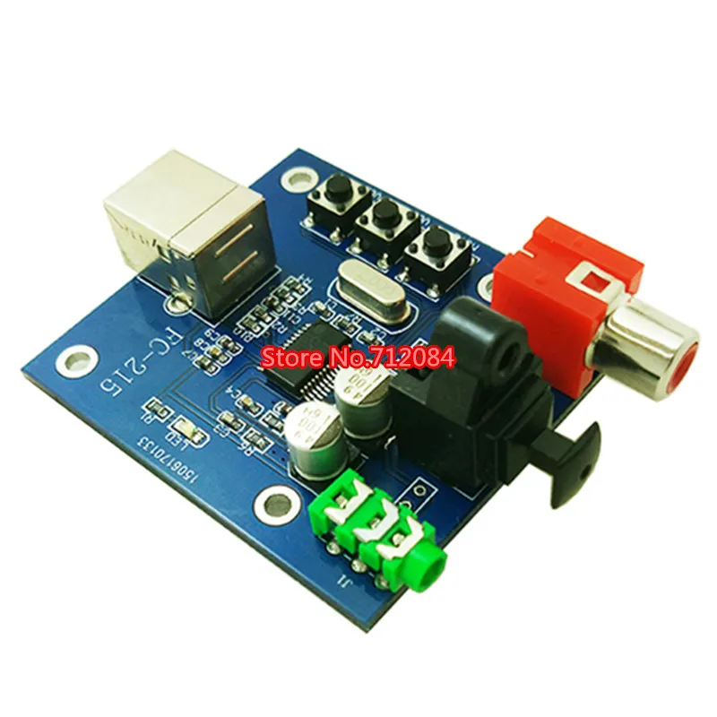 PCM2704 USB звуковая карта DAC декодер модуль вход коаксиальный Оптический лихорадка
