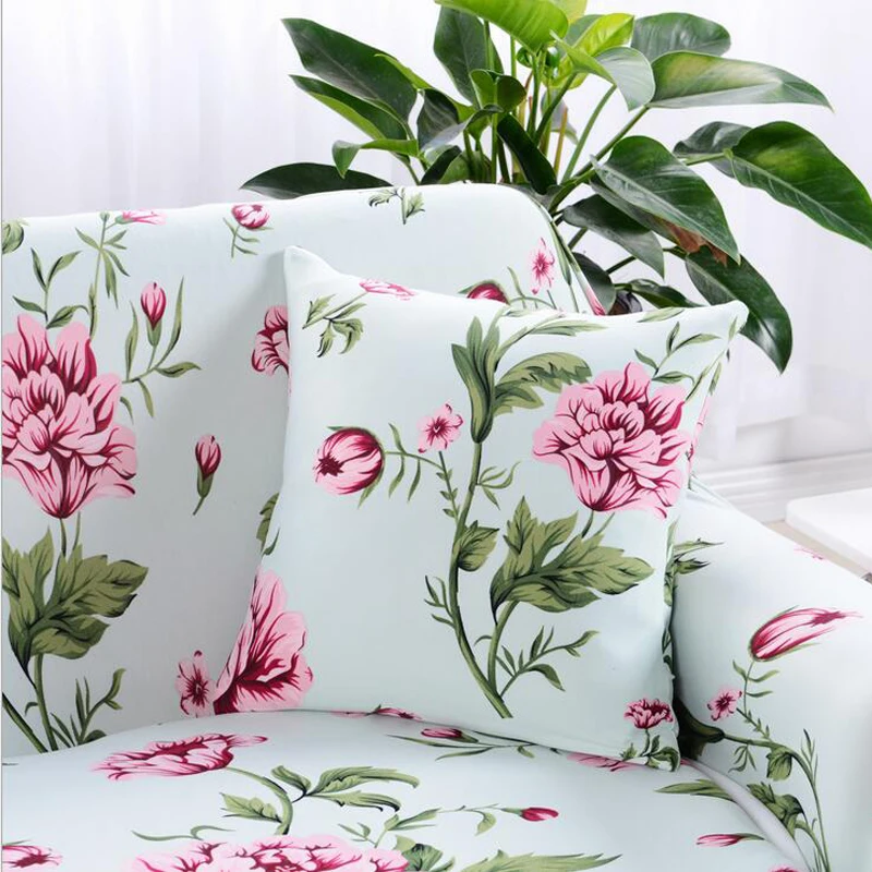 L-образный чехол для дивана из смеси хлопка защитный 1 2 3 4 местный домашнего