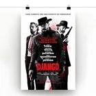 Индивидуальные принты Django unchaining (2012) постер фильма настенный художественный холст тканевые картины для декора комнаты