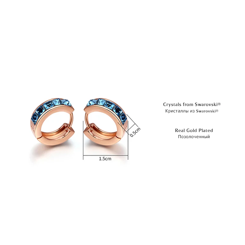 Анка модные кубик с украшением в виде кристаллов женские клипсы Камень ювелирные