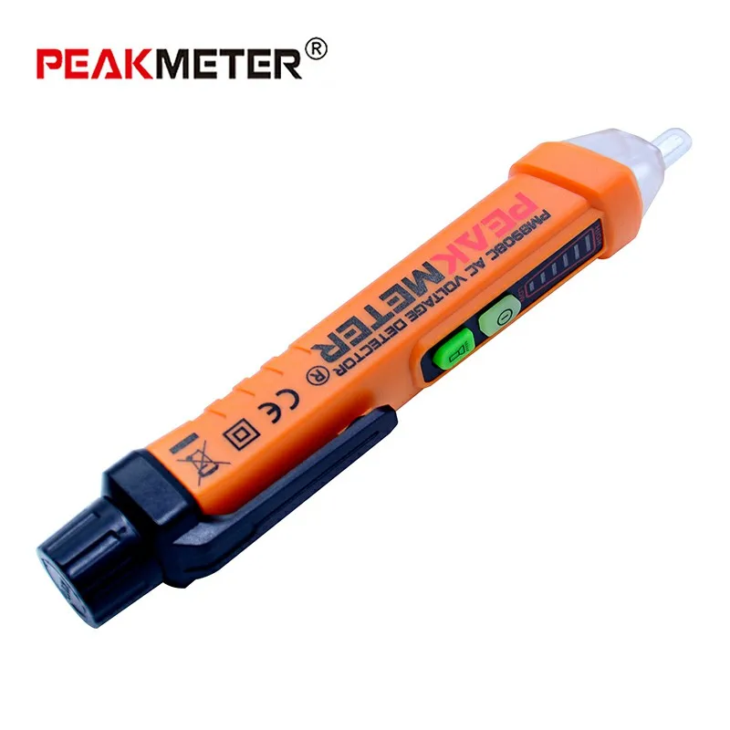 PEAKMETER PM8908C Бесконтактный измеритель напряжения 12 1000 В переменного тока со