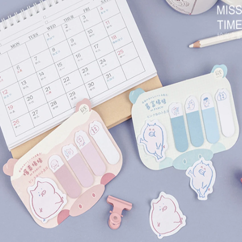 30 шт./партия Kawaii Pig Wish Series memo pad украшение блокнот самоклеющиеся N Times Липкие заметки школьные канцелярские товары