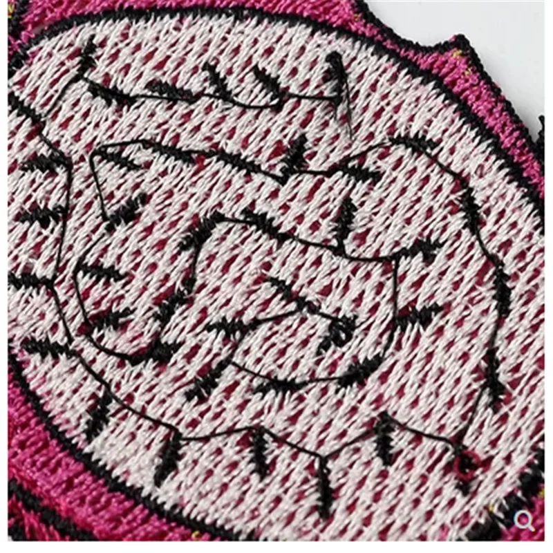 5 шт. вышитые фрукты патч для одежды утюжок на шитье аппликация милый ткань одежда