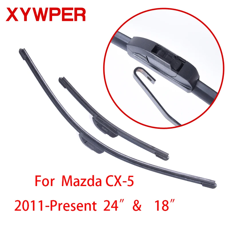 XYWPER автомобильные дворники для Mazda CX-5 2011 2012 2013 2014 2015 2016 24 и 18 дюймов аксессуары